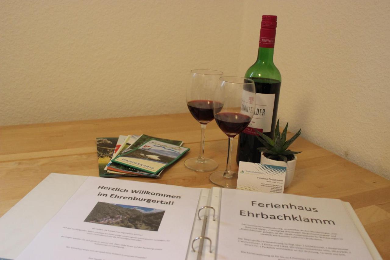 Ferienhaus Ehrbachklamm 布罗登巴赫 外观 照片